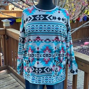 Aztec Print Tunic